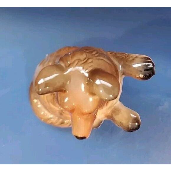 4 Inch Vintage Bone China Collie Dog Collectible Figurine Taiwan - Picture 5 of 8